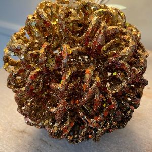 Multi-Colored Glitter Decor Ball